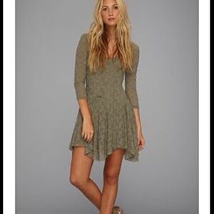 Free People Katya green dress